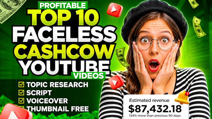 your faceless cashcow youtube video editor