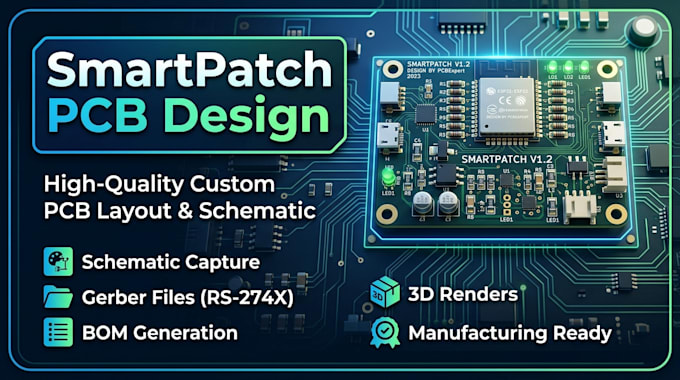 create smartpatch pcb design and embedded system solutions