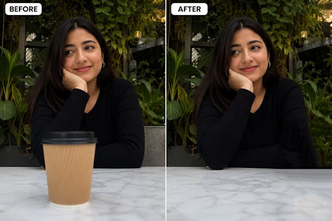 enhance, restore and remove items from images