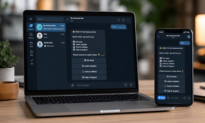Models Custom Telegram Develop a custom telegram bot with ai features for you by Daicon01 | Fiverr