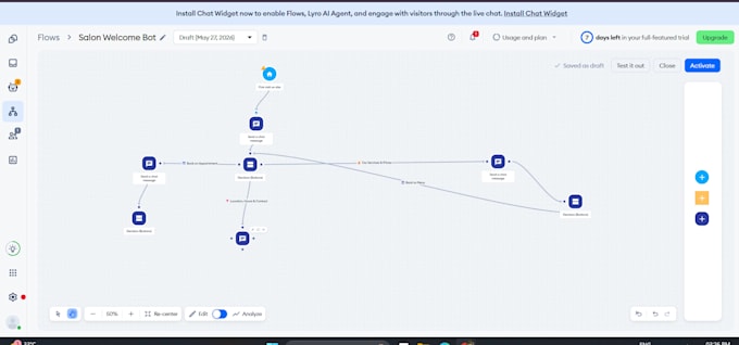 create and integrate custom ai chatbot using tidio for your website online