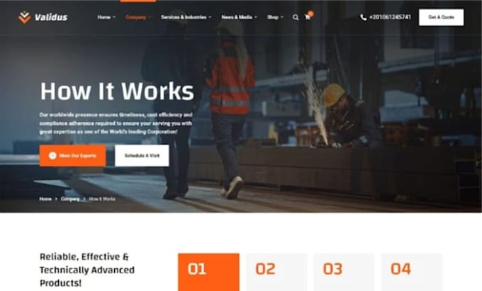 build squarespace scaffolding service website construction service website