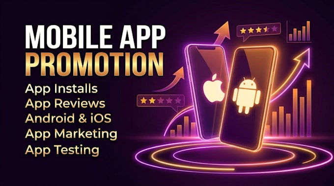 do mobile app promotion for android and ios apps