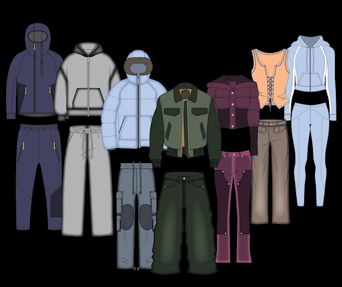 create professional clothing mockups
