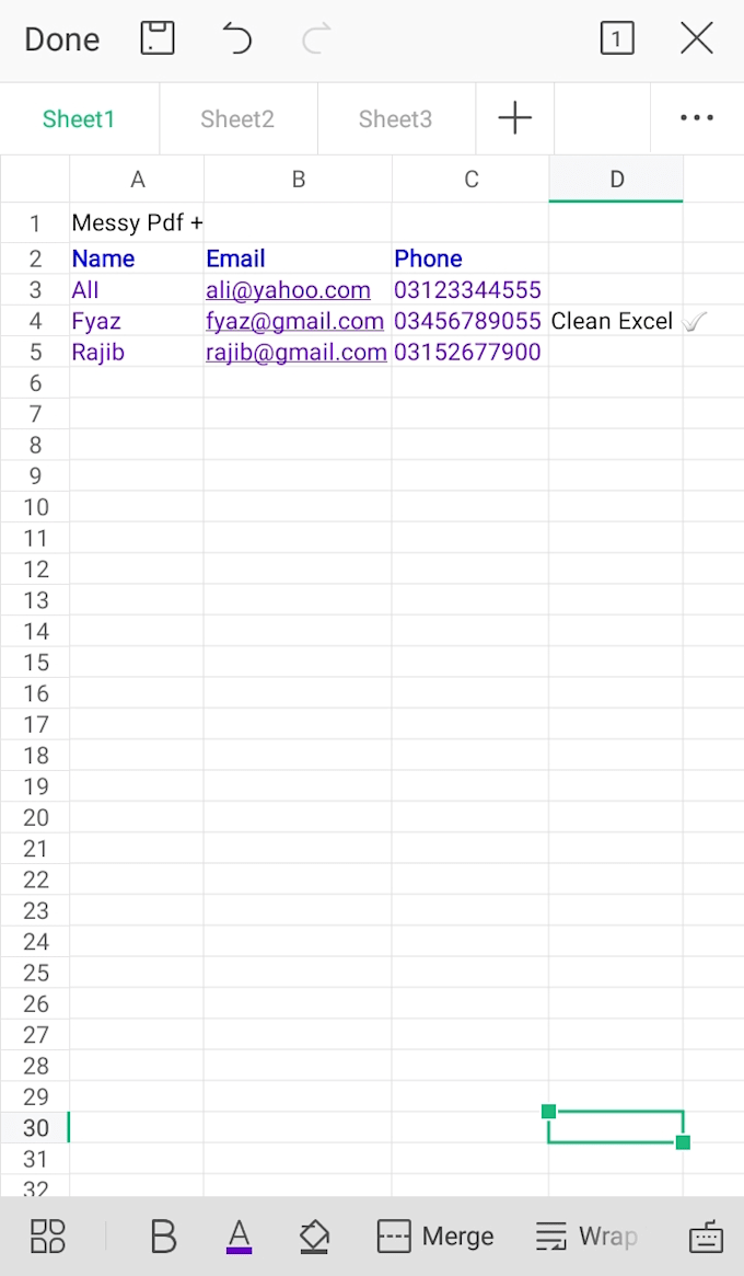 do accurate data entry in excel google sheets fast