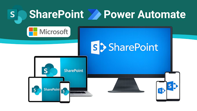 develop powerapps, power automate, sharepoint, microsoft forms