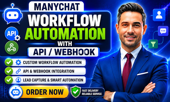 manychat API webhook automation, chatbot workflows, integration flows