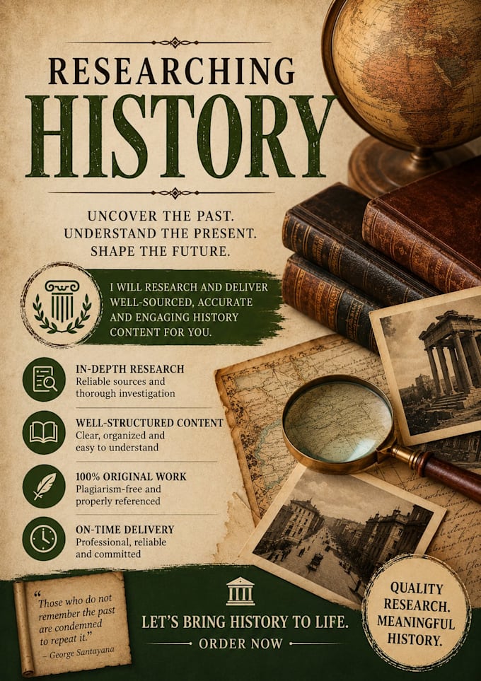 write and research historical topics