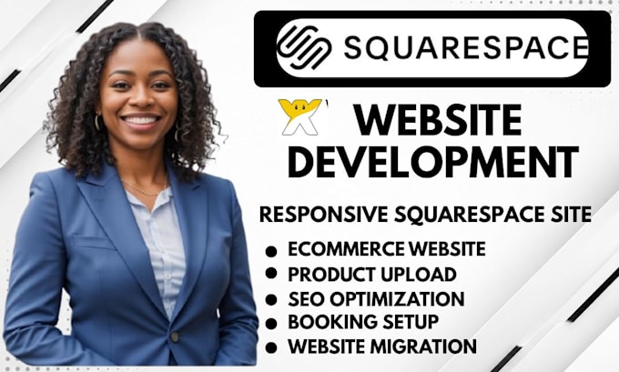 do squarespace website development, build squarespace site design wix redesign