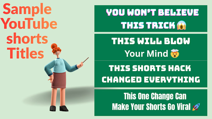 write viral youtube shorts titles descriptions and tags