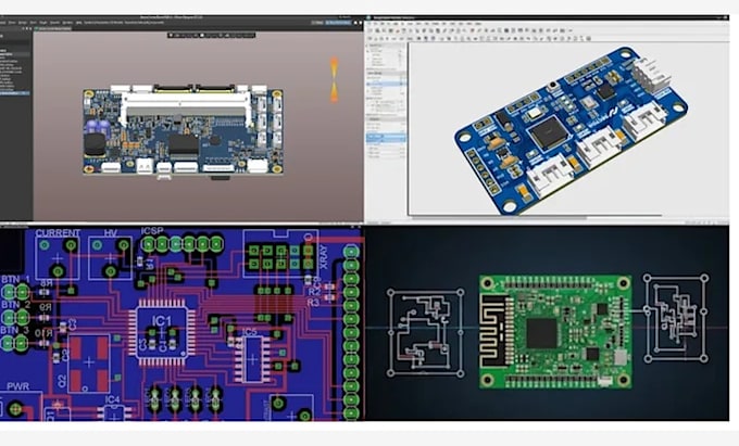 design esp32 raspberry pi pcb circuit for automotive iot embedded systems