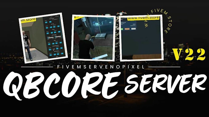 create, setup and fix your esx and qbcore server for you