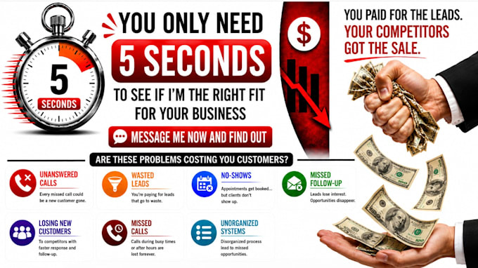 be your customer service and appointment setter