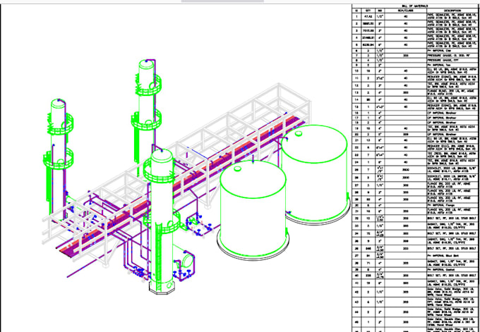 create professional general arrangements, piping layouts