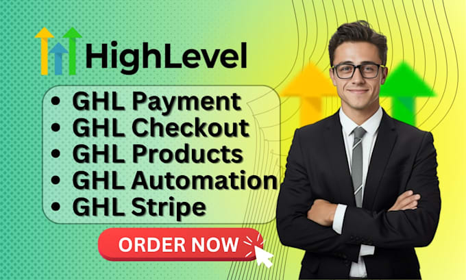 setup ghl payment, checkout, products, automation, stripe