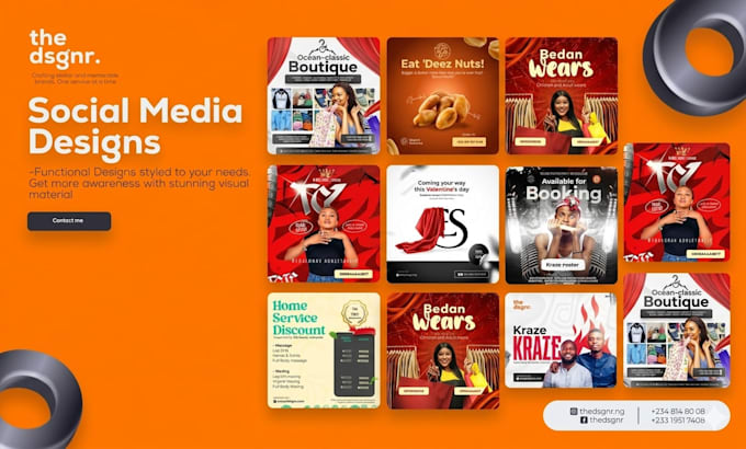 create premium social media posts for your brand