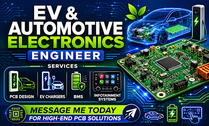 automotive electronics pcb design for ev chargers bms and infotainment systems