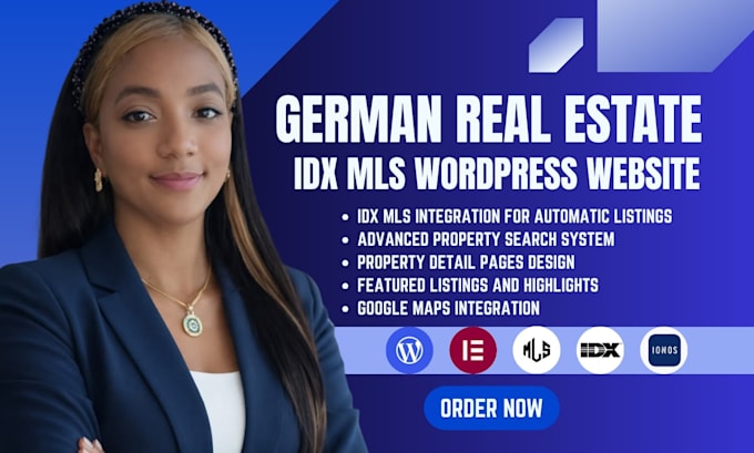 build wordpress real estate website idx mls integration property listing website