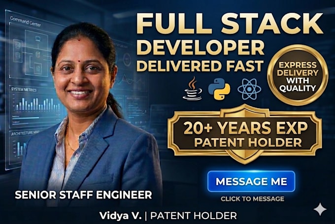 be your senior full stack developer for ai web application saas website