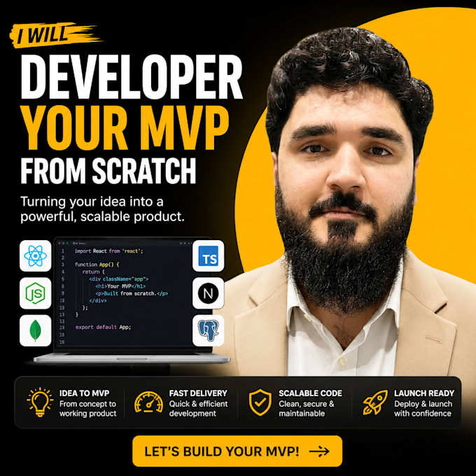 develop your mvp from scratch