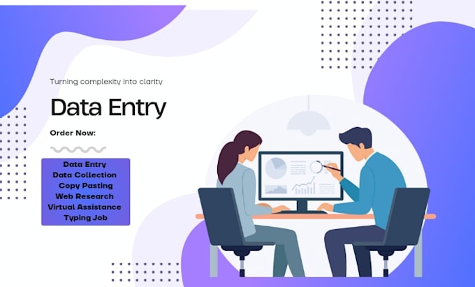 do data entry, copy paste and web research accurately