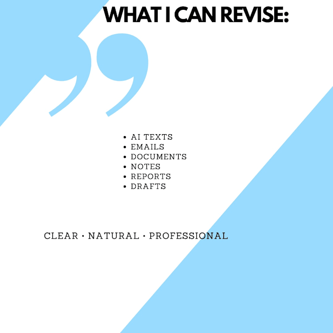 revise and humanize ai texts and documents