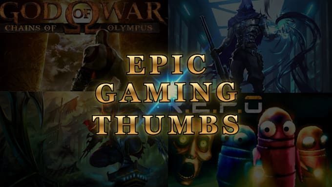 create professional youtube gaming thumbnails