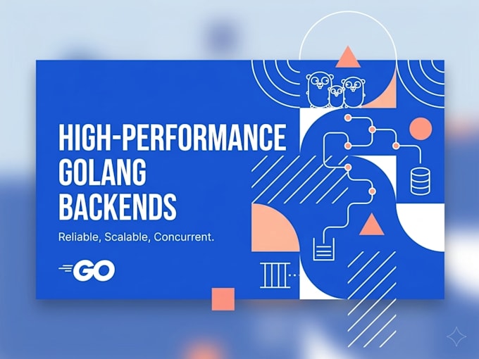 develop, fix, or optimize high concurrency golang backend services