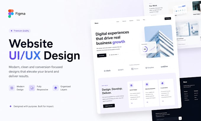 Design a modern saas landing page ui in figma by Aayushkr03 | Fiverr