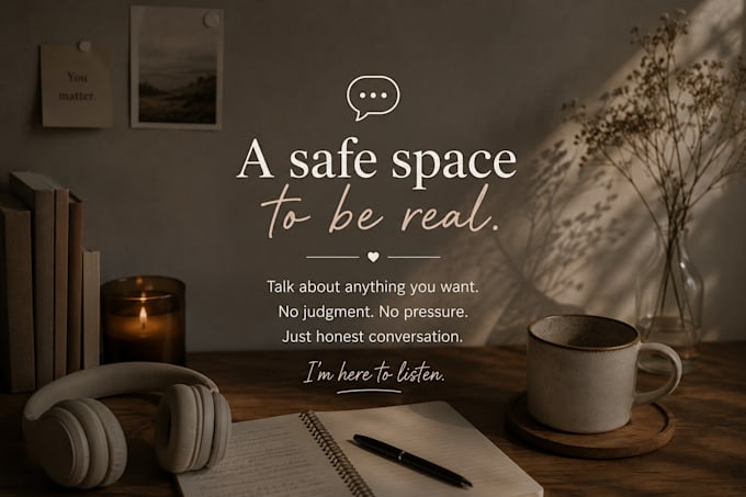 have deep conversations and provide emotional support