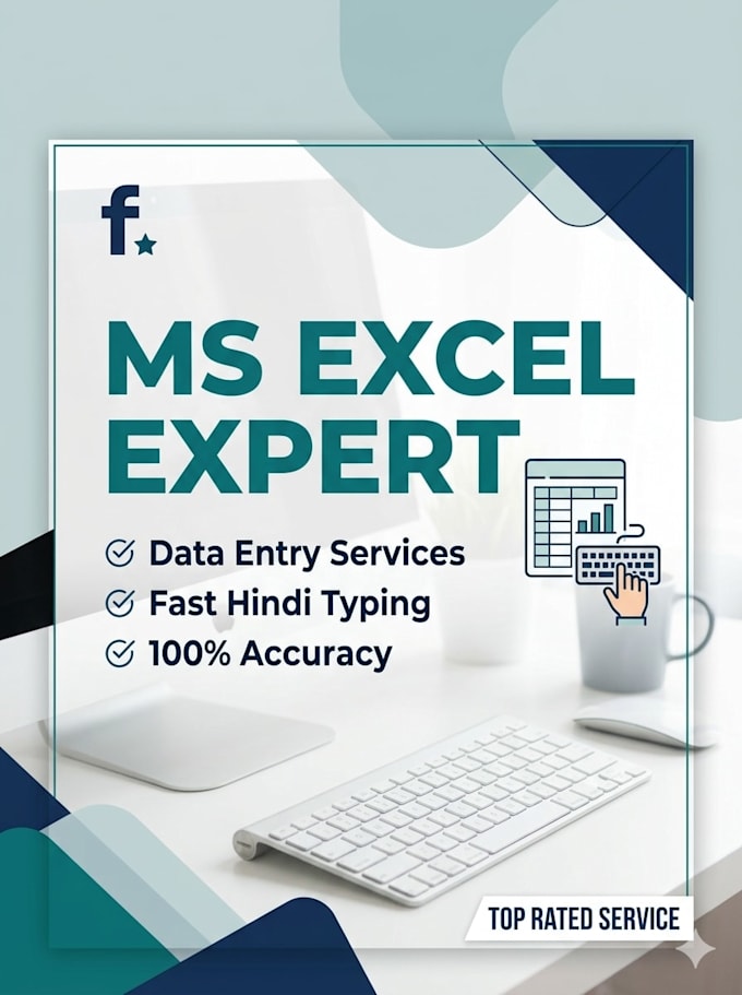 do expert ms excel data entry and fast hindi typing