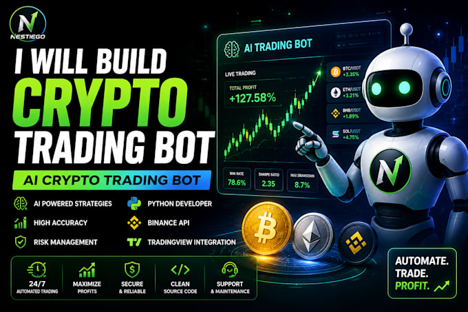 build crypto trading bot, ai crypto trading bot, crypto trading bot