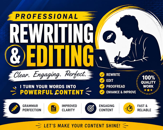 rewrite, edit, and polish your content to perfection