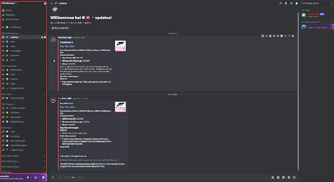 create a discord server for your online community