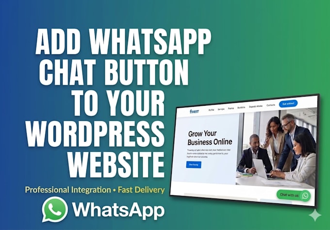 add whatsapp chatbot and automation to wordpress site