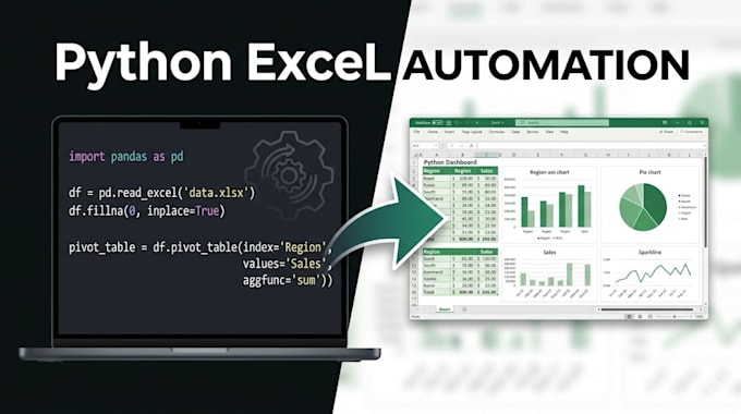 do python excel automation and data processing scripts