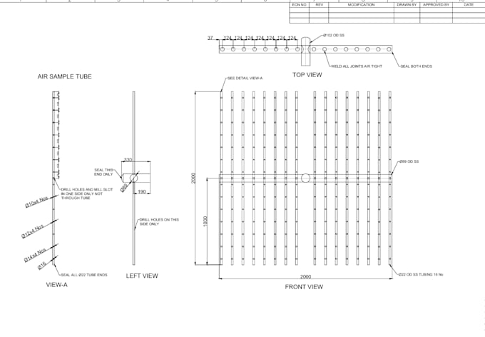 do auto cad mechanical drafting and fabrication drawings