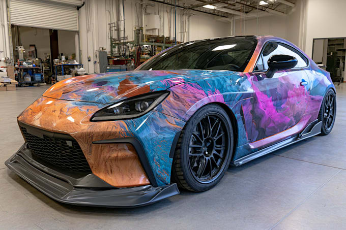 van wrap, vehicle wrap, car wrap design
