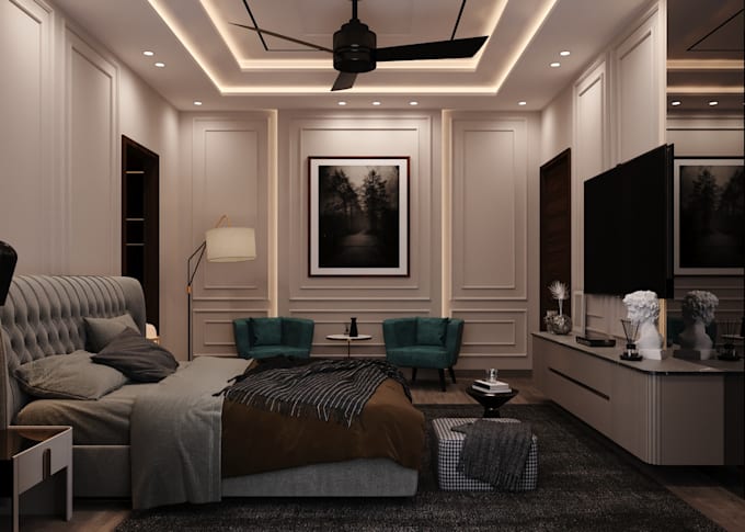 3d and 2d house duplexes resturant cafe modelling and rendering