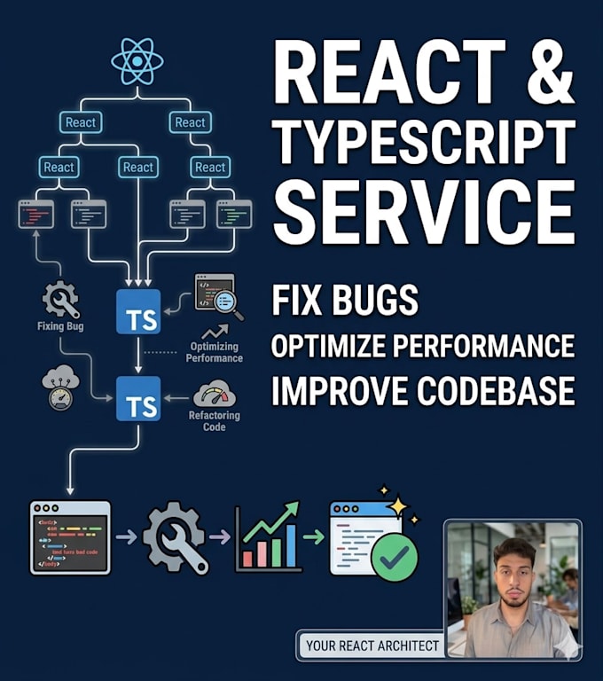 fix, optimize and improve your react or typescript application