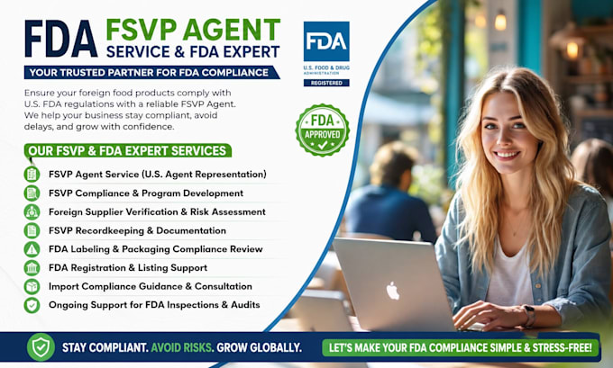 be your fsvp agent consultant and fda compliance expert