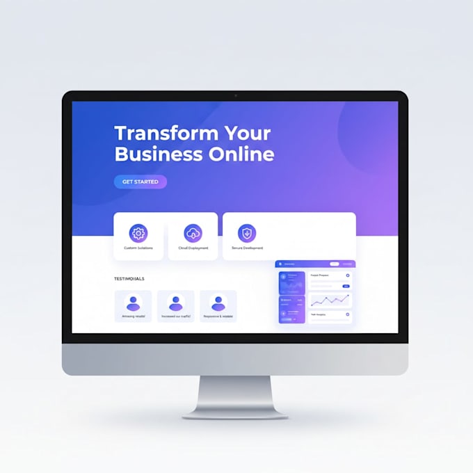 design a professional landing page with HTML and CSS