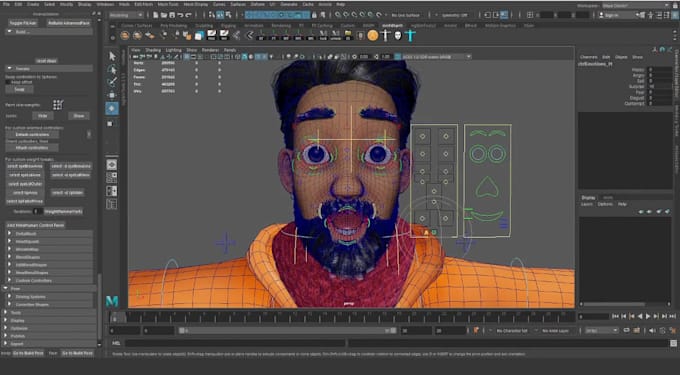 Addrig to 3d,iclone lips,rig3d for obs,game avatar,dreded hip,arkit 52 ...