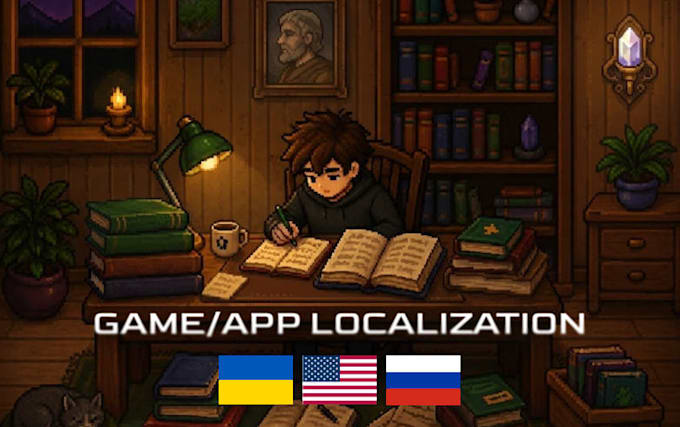 translate and localize games, apps, or websites