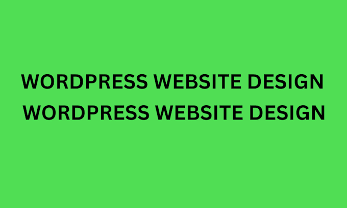 create a responsive wordpress website for local and service based businesses
