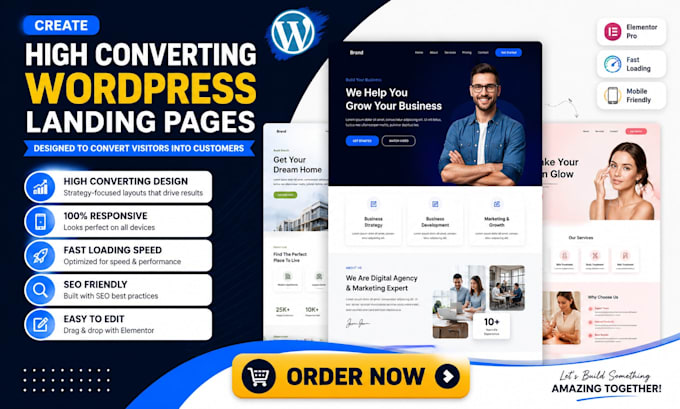 create high converting landing pages in wordpress
