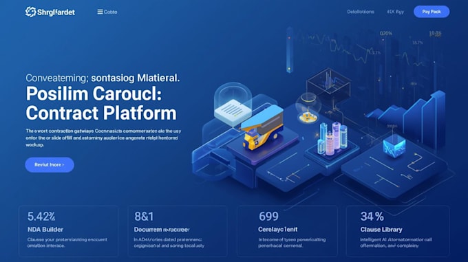 build a custom contract management and legal document automation platform