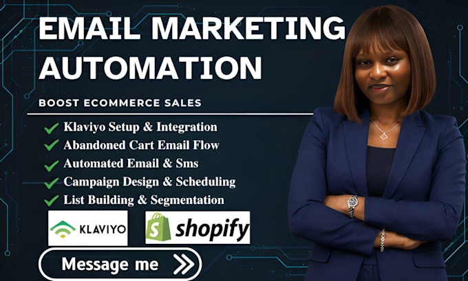 setup klaviyo email marketing flows for shopify ecommerce, shopify