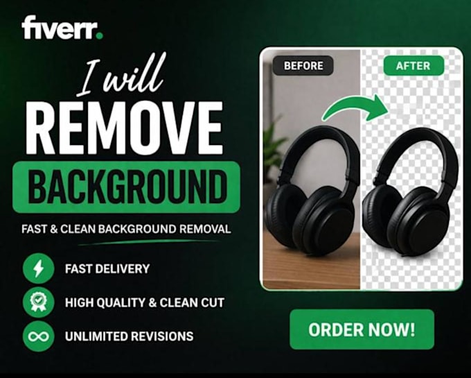 remove background from images in 2 hours
