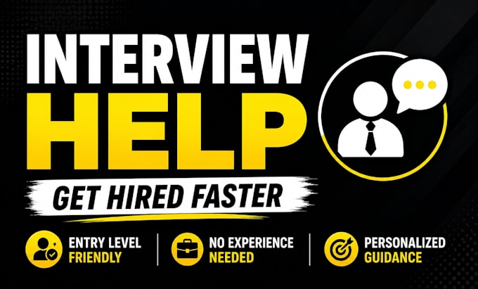 coach you for entry level job interviews